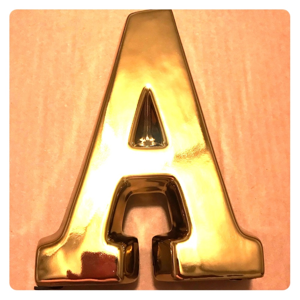 Letter “A” home decor